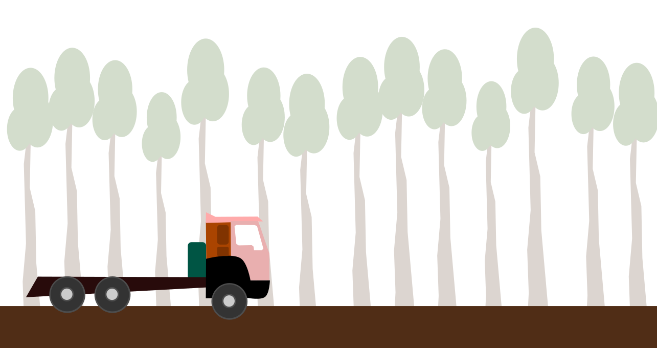 empty trailer art